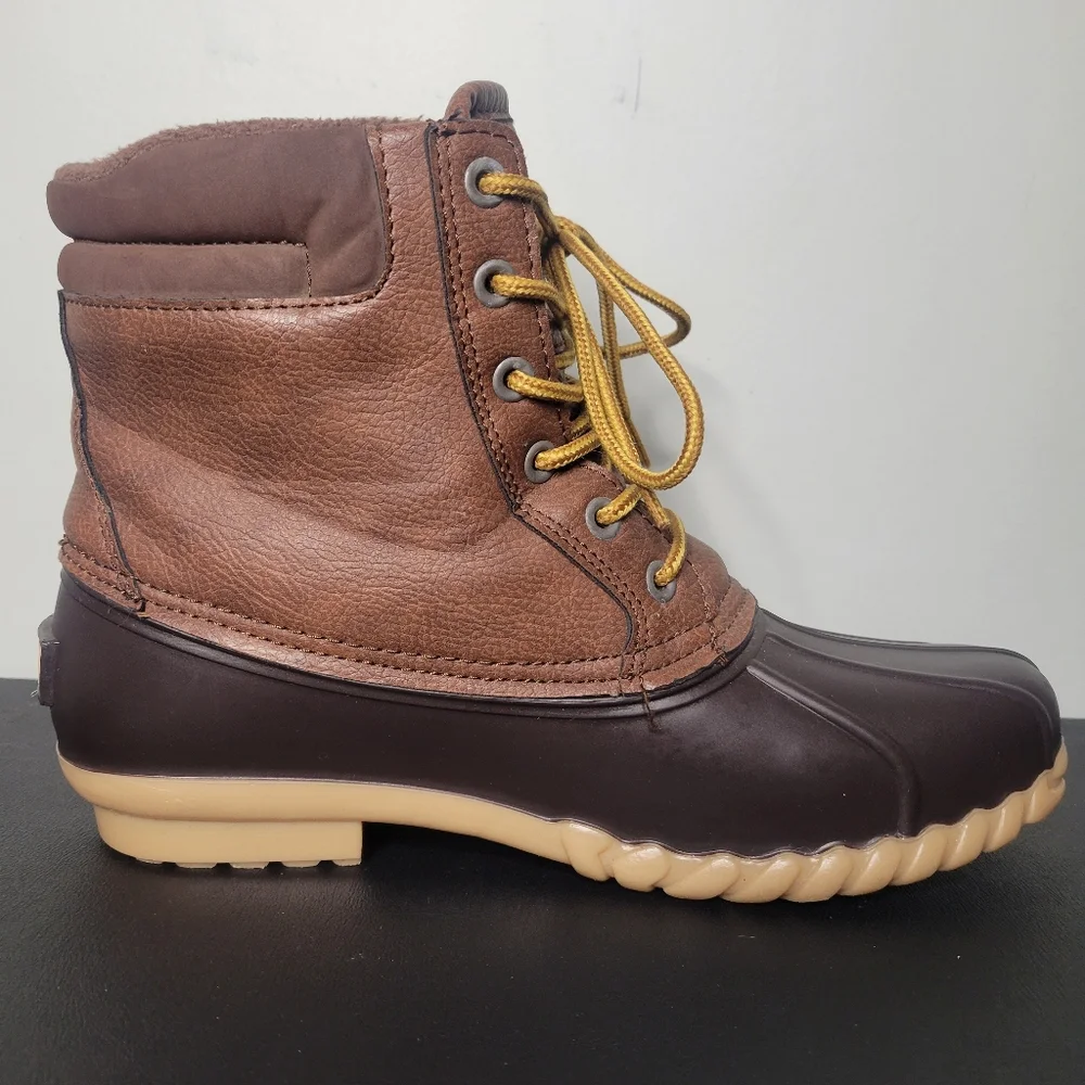 Nautica Water Resistant Lace Up Channing Duck Boot
